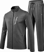 Image result for Mofiz Men's Tracksuits Full Zip Track Suits For Men Solid Jogger Sets Windbreakers Jacket Track Pants 2 Piece Sets With 5 Pockets Classic Black L
