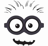 Image result for Minion Face Stencil