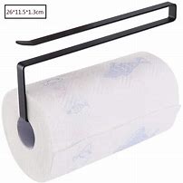 Image result for Black Wall Mount Paper Towel Holder