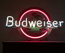 Image result for Vintage Budweiser Neon Sign