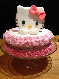 Image result for Hello Kitty Fondant Cake