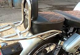 Image result for Royal Enfield Back Seat Rest