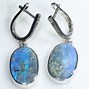 Image result for Natural Opal Earrings