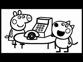 Image result for Peppa Pig Phoning