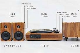 Image result for Wooden-Bodied JVC Turntable