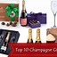Image result for Pink and White Bottle of Champagne