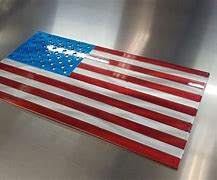 Image result for American Flag Metal Art