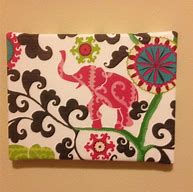 Image result for Fabric Covered Canvas