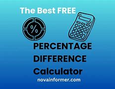 Image result for Calculate Percentage Difference