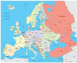 Image result for Europe Map Countries Only