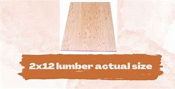 Image result for Standard Lumber Sizes Chart