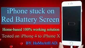 Image result for Red Battery iPhone 5S
