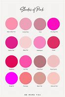 Image result for Pink Color Tones