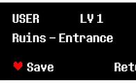 Image result for Undertale Save Button