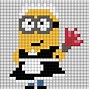 Image result for Minion with Banana Pixel Art