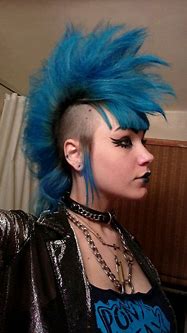 Image result for Punk Rock Girl Hair