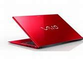 Image result for Sony Vaio Laptop Red