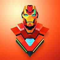 Image result for Grey and Orange Iron Man