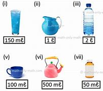 Image result for Things Measured in Ml