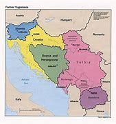 Image result for World Map Containing the Former Yugoslavia