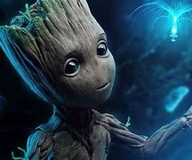 Image result for Baby Groot Button Wallpaper 4K for PC