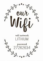 Image result for Free Printable Wifi Password Table Tent
