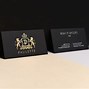 Image result for Black Business Card Template
