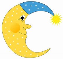 Image result for Yellow Moon Clip Art