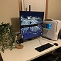 Image result for Dual Monitor Standing Desk Placement