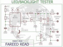 Image result for LED TV Backlight Tester Diagram