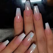 Image result for Purple Marble French Tip Nails Coffin