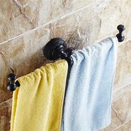 Image result for Black Bathroom Towel Bars