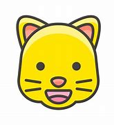 Image result for Grinning Cat Face Emoji
