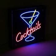Image result for Cocktail Neon Sign