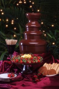 Image result for Dark Chocolate Fountain