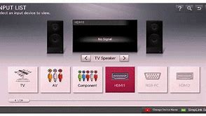 Image result for LG Smart TV Input Selection