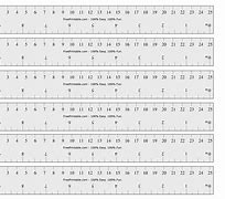 Image result for Free Printable Ruler Actual Size