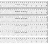 Image result for 24 Inch Ruler Printable