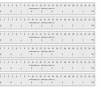 Image result for Blank Ruler Printable
