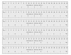 Image result for Inch Ruler Printable