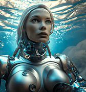 Image result for Cyborg Mermaid