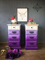 Image result for Purple Night Table