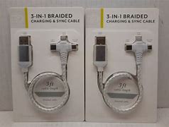 Image result for USBC Cable with Reduction to Mini USB Micro USB and Apple iPhone