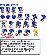 Image result for Modern Sonic Sprites Generations