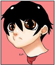 Image result for Big Eyes Boy Cartoon