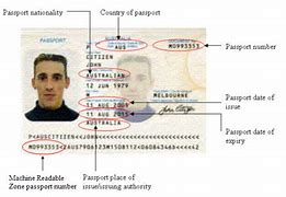 Image result for DocumentId On a Passport