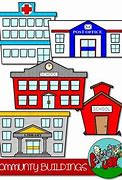 Image result for Community Buildings Clip Art