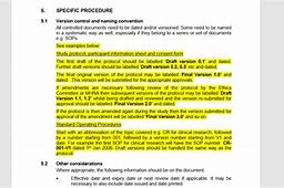 Image result for Standard Operating Guidelines Template