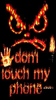 Image result for Don't Touch My Phone GIF Wallpaper
