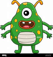 Image result for One Eyed Monster Cartoon